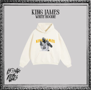 King james hoodie white isonic